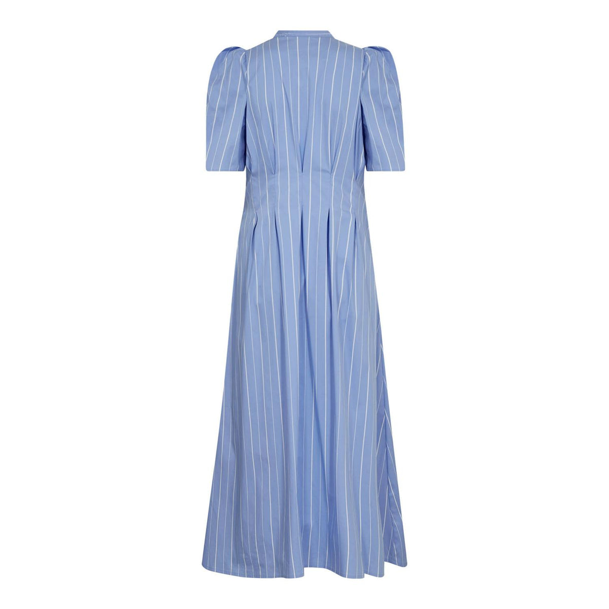 Terancc Stripe Pleat Dress Pale Blue Tendenza Lillehammer Terancc Stripe Pleat Dress Pale Blue Tendenza Lillehammer